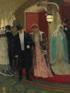 Exit From The Loge Of The Opera