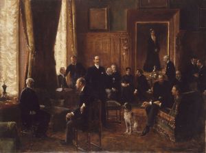 Le salon de la comtesse Potocka