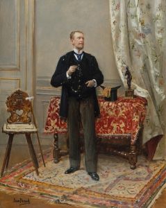 Portrait d’Edmond Taigny , historien et collectionneur