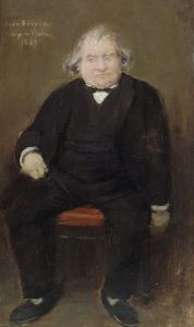 Portrait d’Ernest Renan , philosophe
