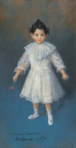 Portrait of three-years-old Jacques Blumenthal