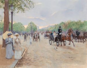 Sur les Champs Élysées