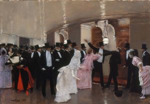 Altercation dans les couloirs de l’Opéra