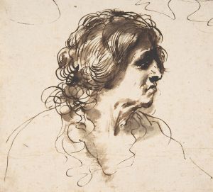 Bust of a Man Facing Right