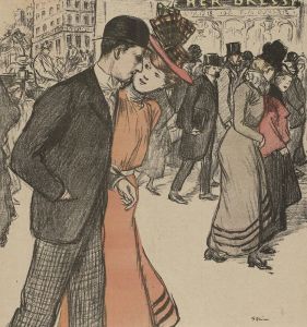 La Becquée, par G. Delaquys