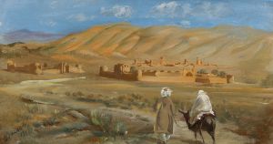 In the desert of Afghanistan