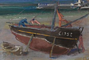 Moored Boat