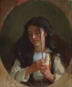 Study of a Young Girl, Pont Aven