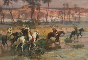 Fording the Stream, Algeria