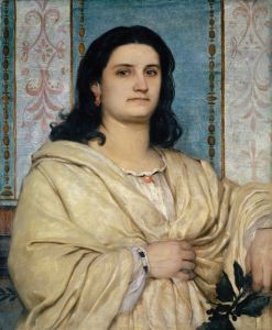 Portrait Of Angela Böcklin As A Muse