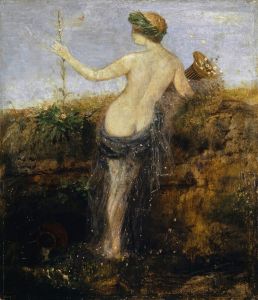 Nymphe with Horn of Plenty