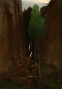 Spring in a Narrow Gorge