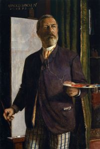 Self-Portrait in the Studio