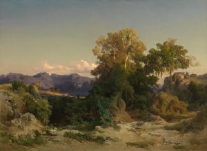 Landscape in the Roman Campagna