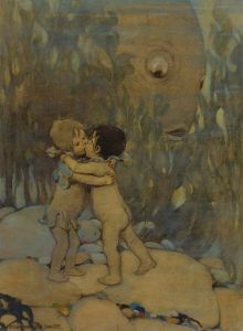They hugged and kissed each other for ever so long