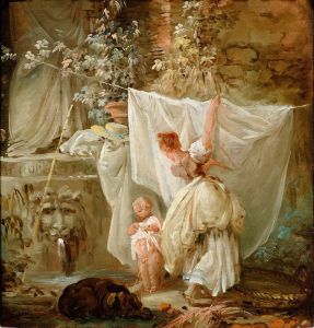 Laundress And Child