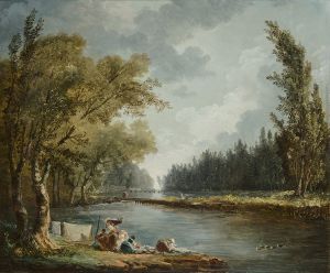 La Marne à Charenton et Le moulin à Charenton