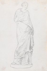 Statue of a Female in a Toga