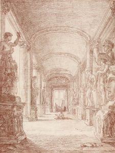 A Draftsman in the Capitoline Gallery