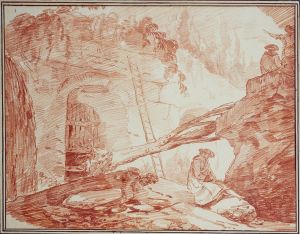 Draughtsman in the Ruins of the Palatine
