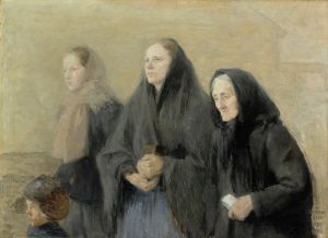 Churchgoers , 1895 – 1900