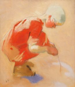 Girl On The Sand