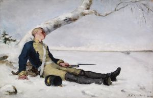 Wounded Warrior In The Snow