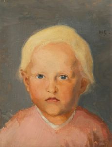 Flaxen-haired boy