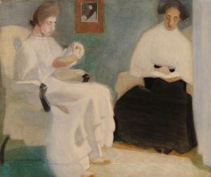 Girls Reading