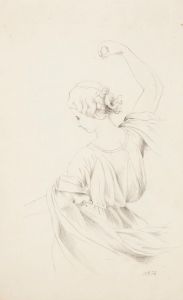 Dancing girl, back