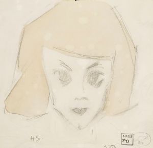 Girl with Large Eyes