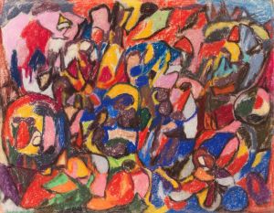 Figuren in Landschaft