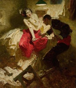 The Red Shawl