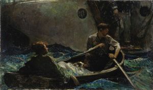 Couple in a Rowboat