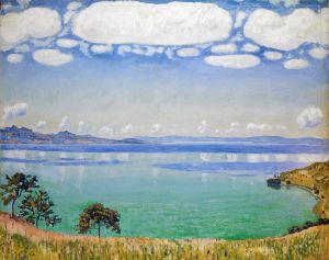 Lake Geneva From Chexbres