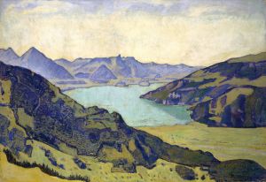 Lake Thun From Breitlauenen
