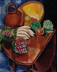 Ananas et pichet