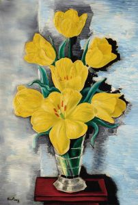 Vase de tulipes