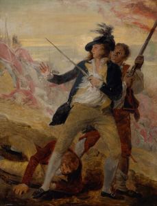Lieutenant Thomas Grosvenor and Servant