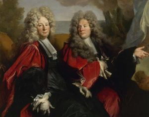 Portrait de deux échevins en fonction en 1702