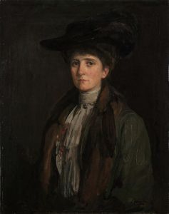 A Lady in Brown