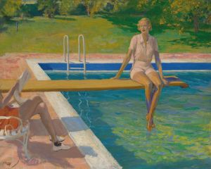 The Viscountess Castlerosse, Palm Springs