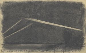 Scheinwerfer in der Mondesfinsternis -…