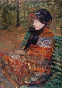 Automne, portrait de Lydia Cassatt