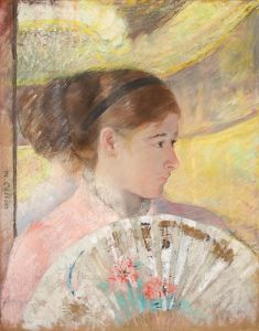 Young Lady in a Loge Gazing to Right