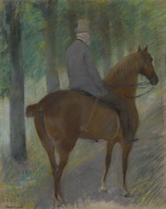 Mr. Robert S. Cassatt on Horseback