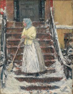 Sweeping Snow