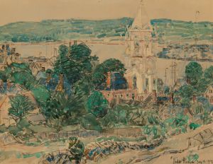 Shingling the First Baptist Church, Gloucester study