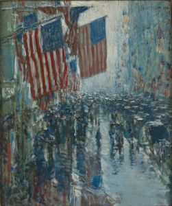 Rainy Day, Fifth Avenue