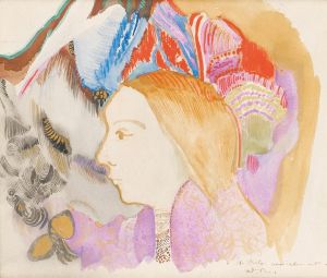 Jeune Fille Et Fleurs